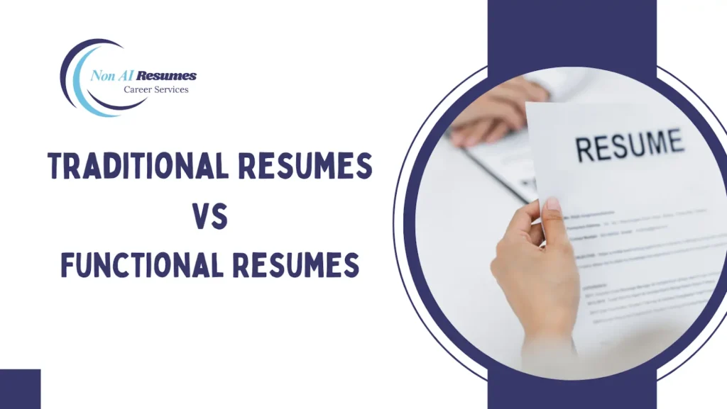Traditional Resumes vs. Functional Resumes