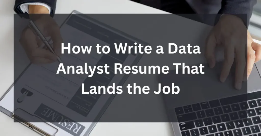 Data Analyst Resume
